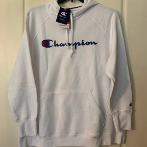 Women Champion Logo Hoodie – Plus Size 3X